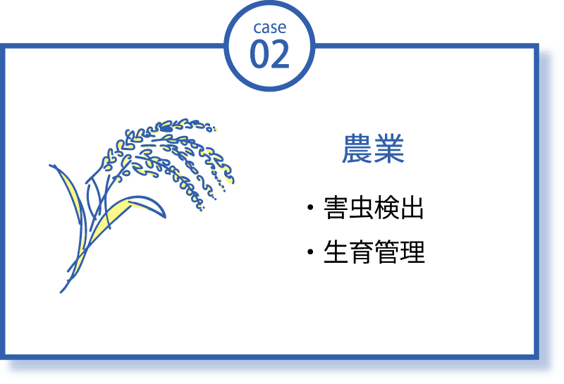農業 害虫検出、生育管理